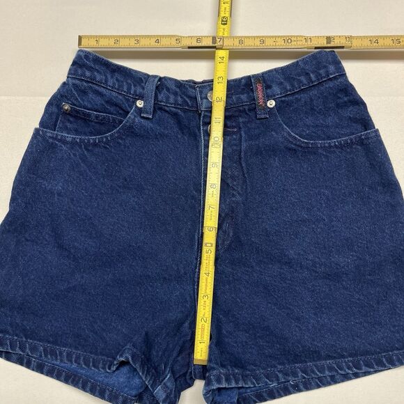 Vintage 90s Sasoon Blue Jean Shorts High Rise - Picture 6 of 7